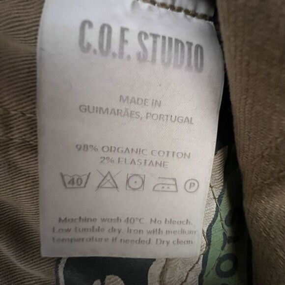 COF Studio Men’s‎ M7/29 Brown Jeans Tapered Organic - Picture 6 of 9